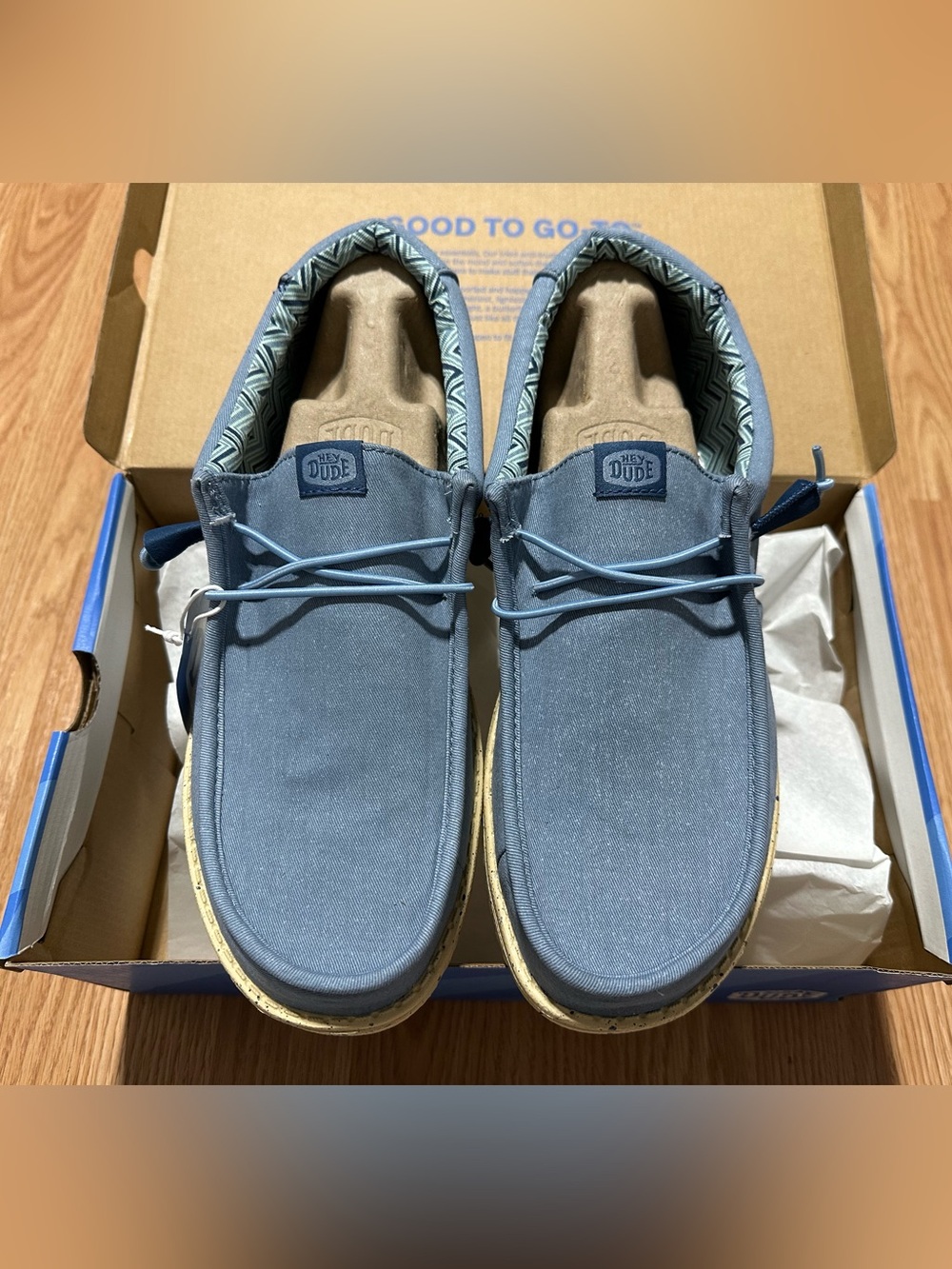 Hey Dude Wally Stretch Canvas Shoes